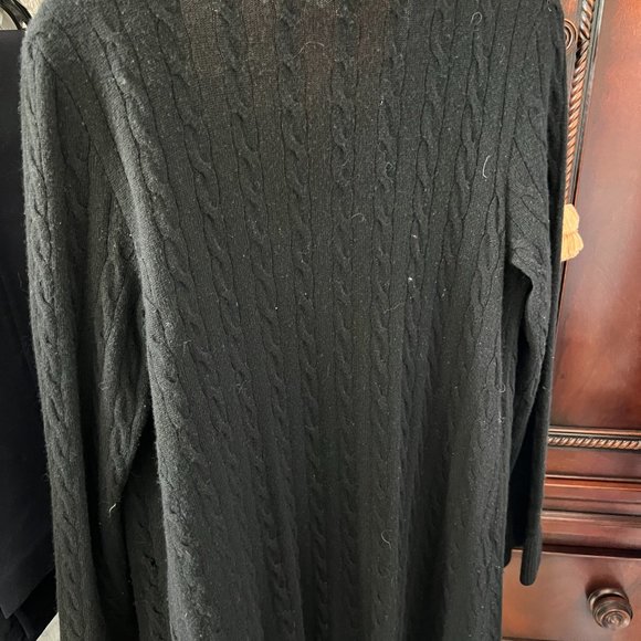 Lilly Pulitzer Ruffled Cable-Knit Cadigan - Picture 6 of 6